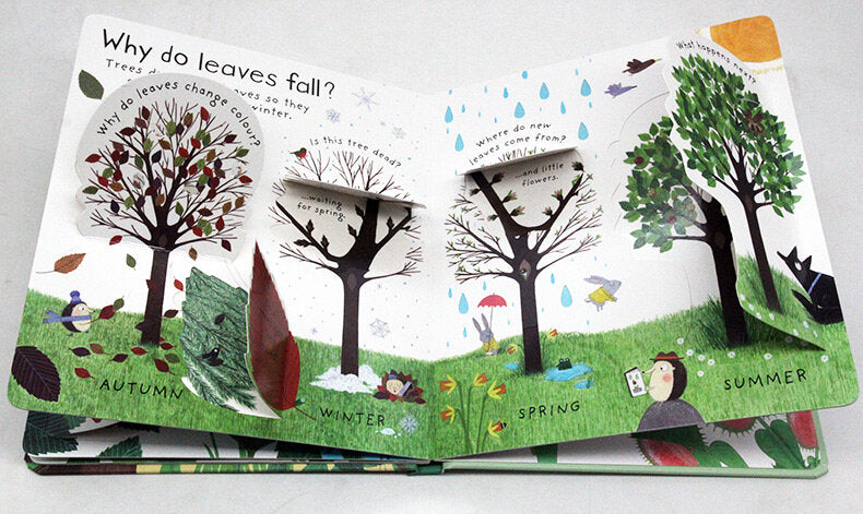Usborne First Questions and Answers: How do flowers grow? 花朵是如何生長的? 啟蒙問答翻翻書