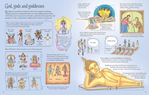 Usborne See Inside World Religions 宗教 深入認識百科翻翻書