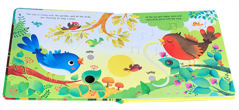 Usborne Garden Sound Book 花園的聲音觸摸發聲書