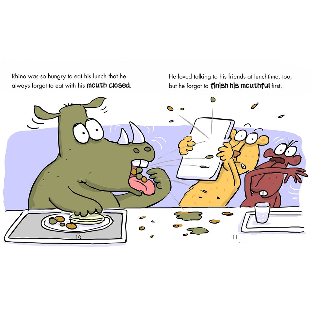 Behaviour Matters: Rhino Learns To Be Polite - A book about good manners