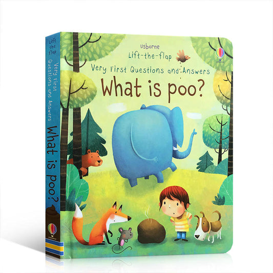 Usborne Very First Questions and Answers What is poo? Very First Questions and Answers What is poo? 便便是什麼? 幼兒啟蒙問答翻翻書