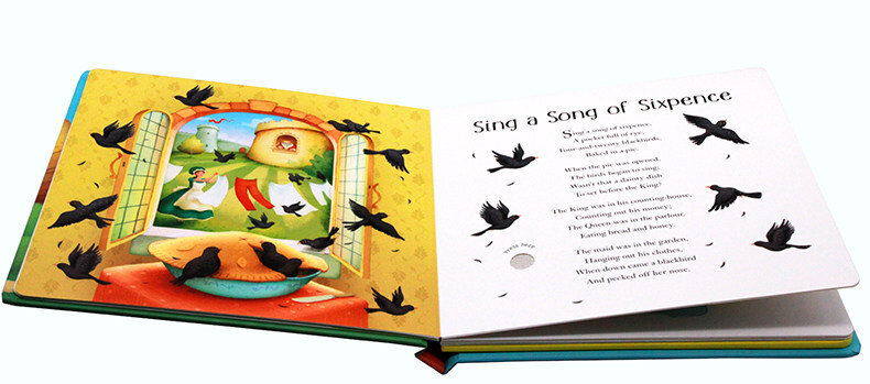 Usborne 兒歌發聲書 Musical Nursery Rhymes Sound Book