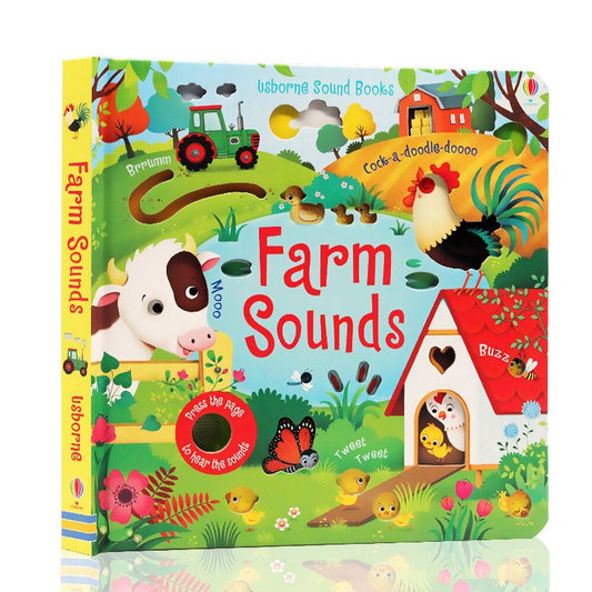 Usborne 農場的聲音觸摸發聲書 Farm Sound Book