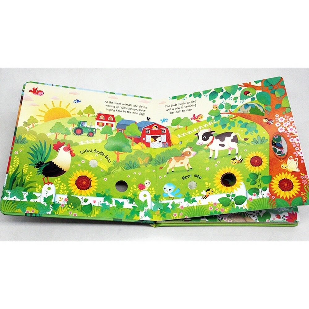 Usborne 農場的聲音觸摸發聲書 Farm Sound Book