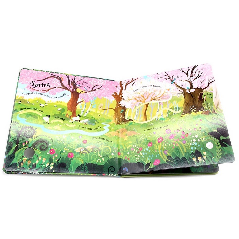 Usborne The Four Seasons Musical Book 四季音樂發聲書