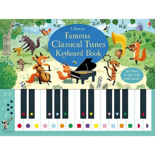 Usborne 古典音樂鋼琴發聲書 Famous Classical Tunes Keyboard Book