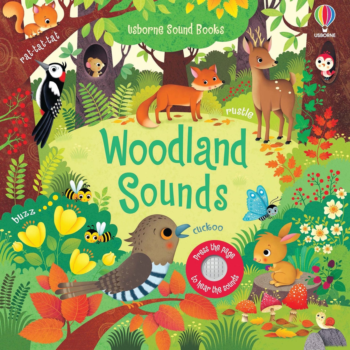 Usborne Woodland Sound Book 叢林觸摸發聲書