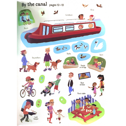 Usborne First Sticker Book Travel 我的第一本貼紙書 旅行