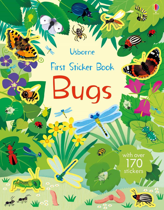 Usborne Bugs First Sticker Book Bugs First Sticker Book 昆蟲貼紙書