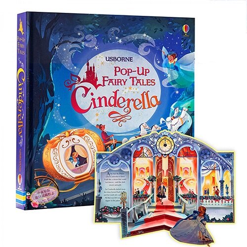 Usborne Pop-Up Cinderella 灰姑娘3D立體紙板書