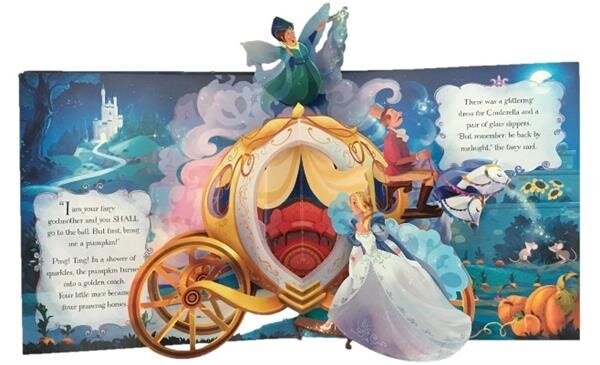 Usborne Pop-Up Cinderella 灰姑娘3D立體紙板書