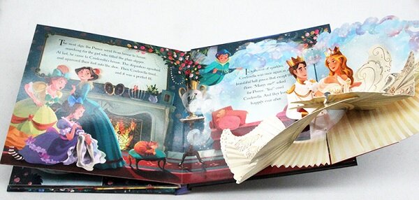 Usborne Pop-Up Cinderella 灰姑娘3D立體紙板書