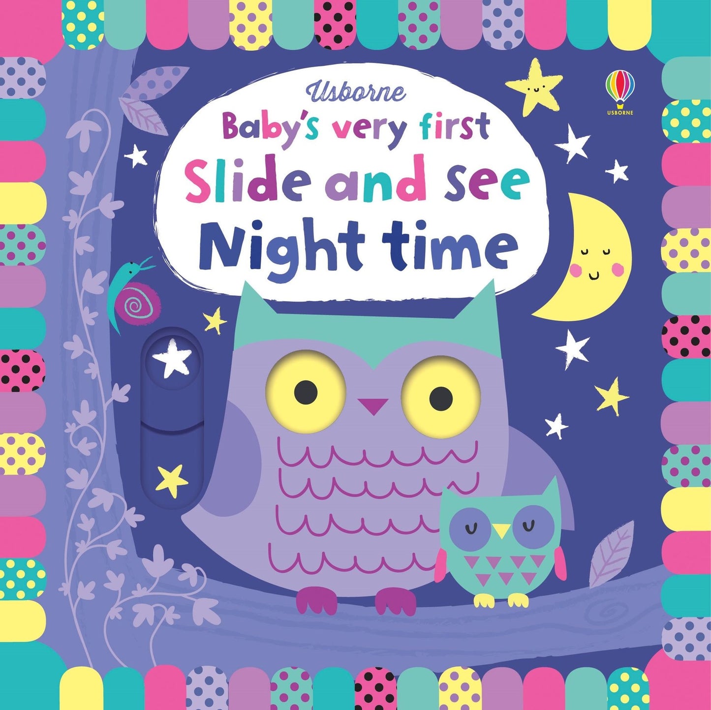 Usborne Baby's Very First Slide and See Night time