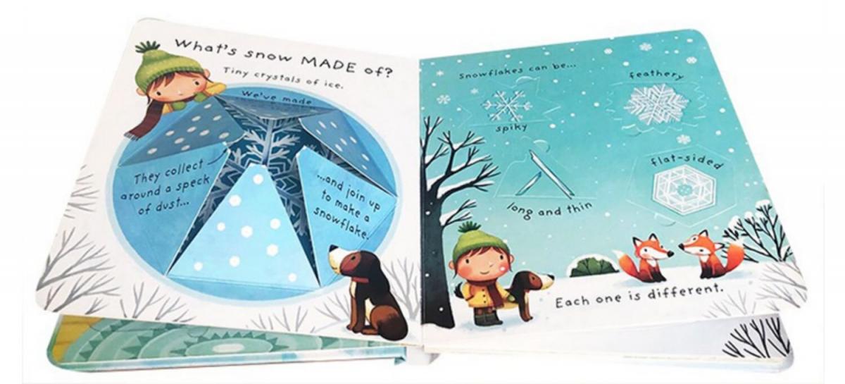 Usborne Very First Questions and Answers What is Snow? Very First Questions and Answers What is Snow? 雪是什麼? 幼兒啟蒙問答翻翻書