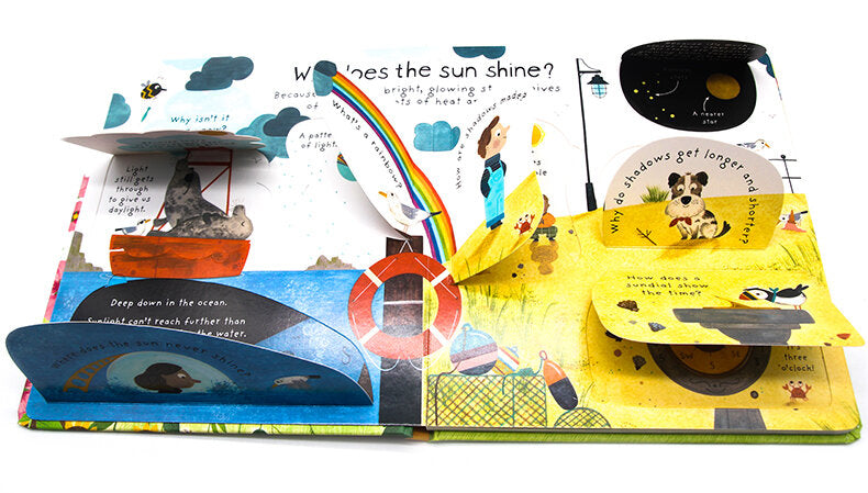 Usborne First Questions and Answers: Why Does the Sun Shine? 為什麼太陽會發光? 啟蒙問答翻翻書