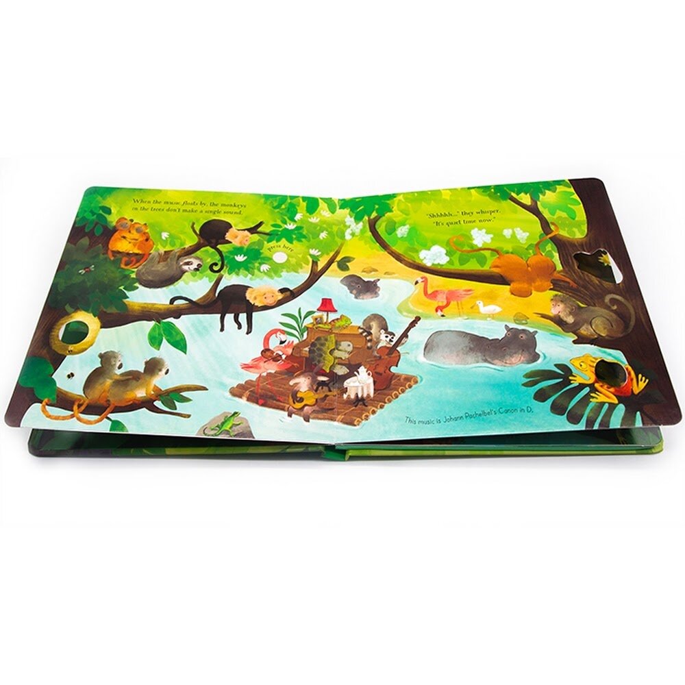 Usborne Quiet Time Music Book 安靜時刻音樂觸摸書