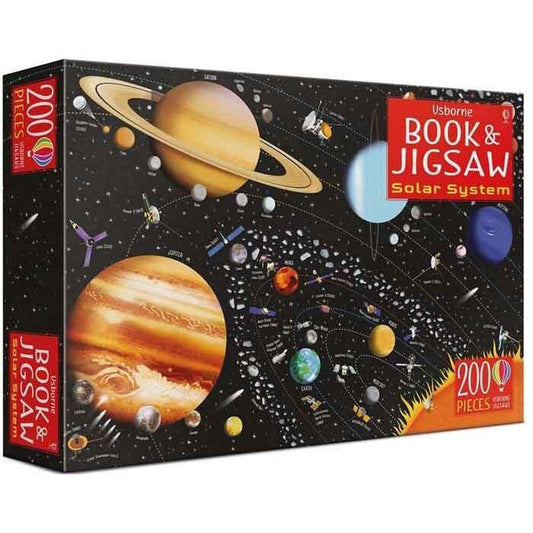Usborne Book and Jigsaw Solar System 2合1圖書&拼圖禮盒 太陽系 Book and Jigsaw Solar System