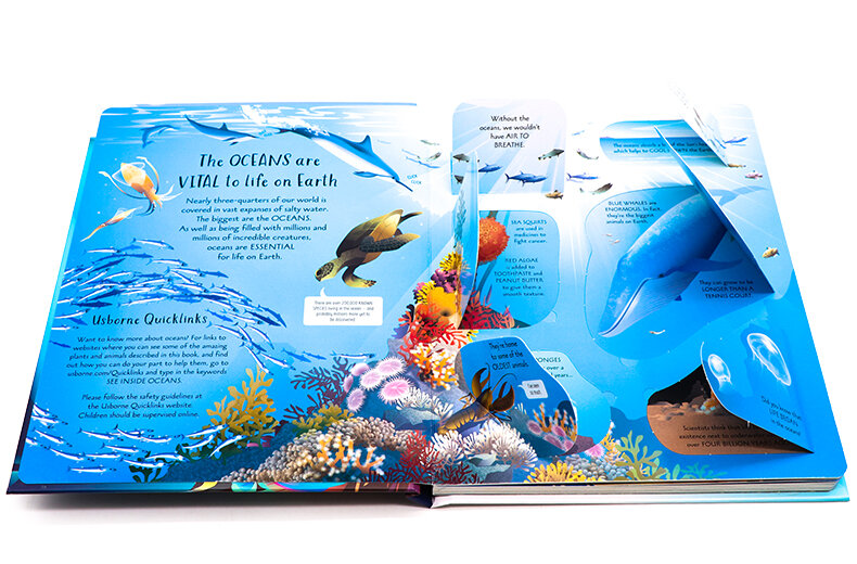 Usborne See Inside Oceans 海洋 深入認識百科翻翻書