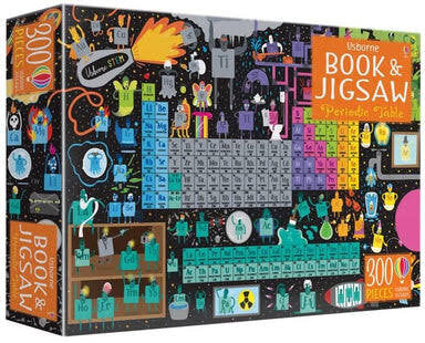 Usborne Book and Jigsaw Periodic Table 2合1圖書&拼圖禮盒 元素週期表 Book and Jigsaw Periodic Table