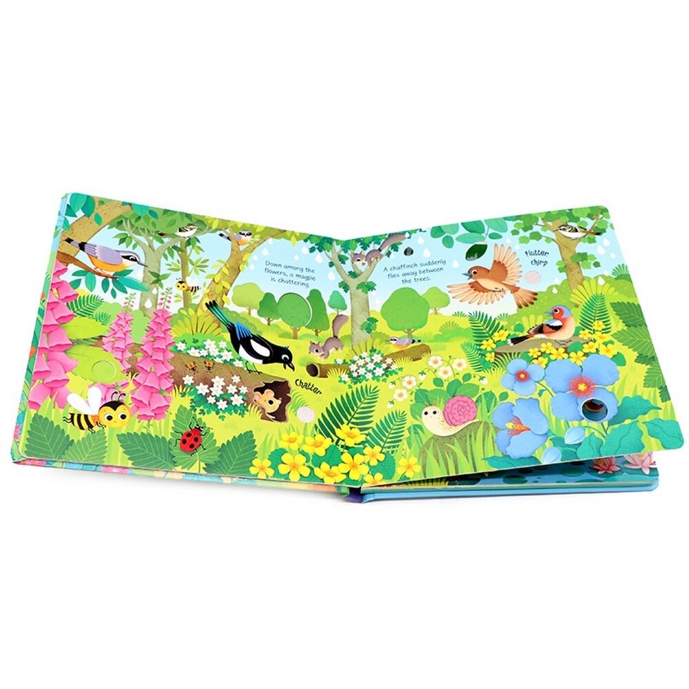 Usborne Bird Sound Book 雀鳥的聲音觸摸發聲書