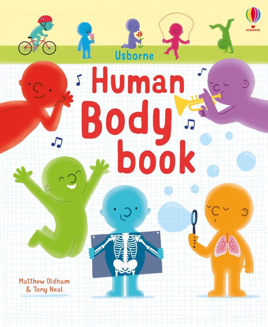 Usborne Book and Jigsaw Human Body 人體構造書和拼圖學習套裝