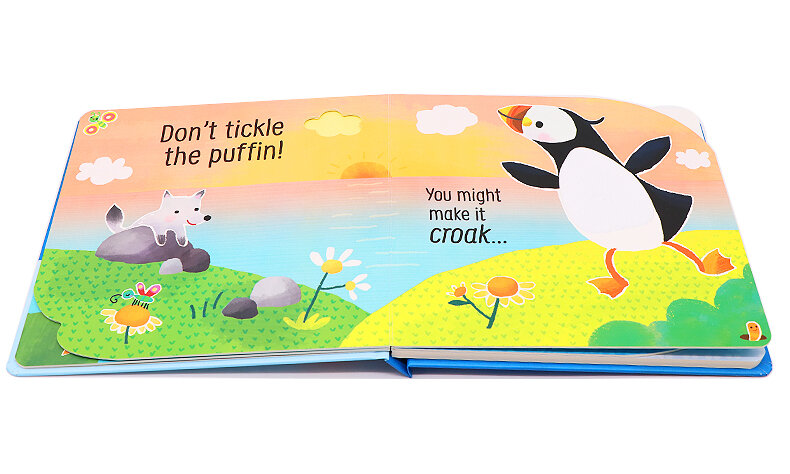 Usborne Don't Tickle the Polar Bear! Touchy-feely Sound Book 別給北極熊撓癢癢！絨毛觸摸發聲書 Don't Tickle the Polar Bear! Touchy-feely Sound Book