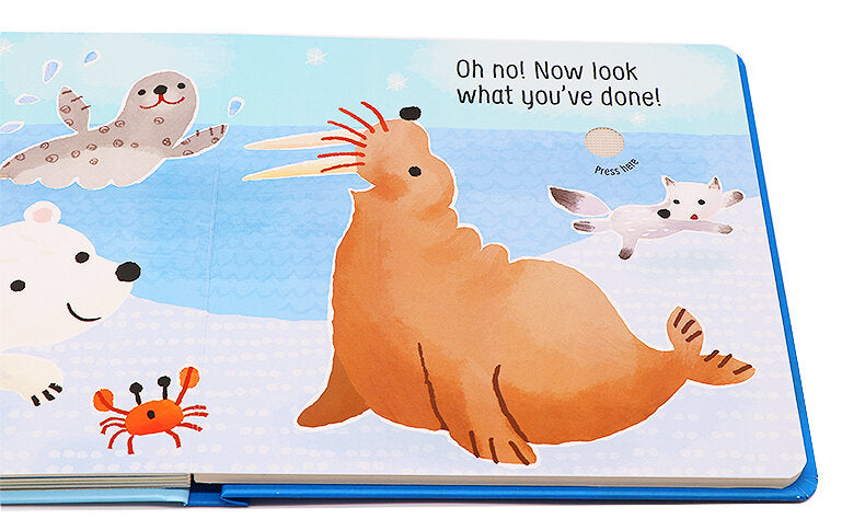 Usborne Don't Tickle the Polar Bear! Touchy-feely Sound Book 別給北極熊撓癢癢！絨毛觸摸發聲書 Don't Tickle the Polar Bear! Touchy-feely Sound Book