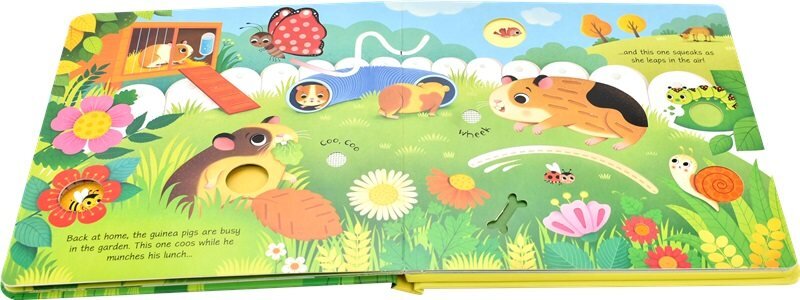 Usborne 寵物的聲音觸摸發聲書 Pets Sound Book