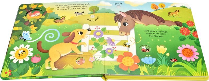 Usborne 寵物的聲音觸摸發聲書 Pets Sound Book