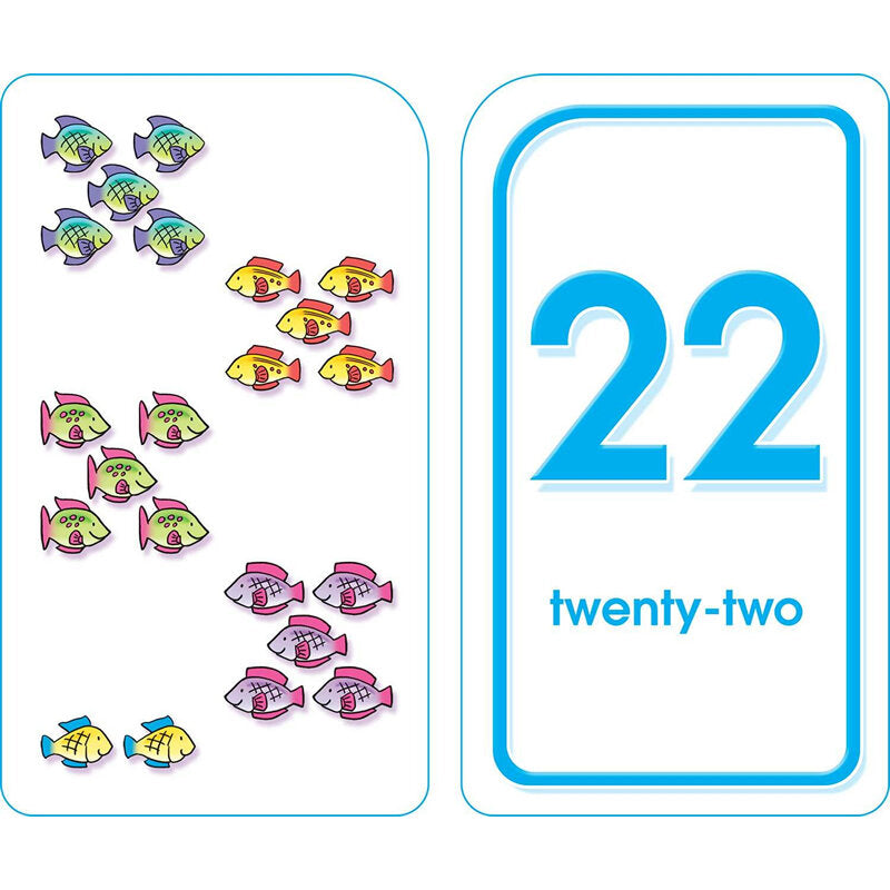 Hinkler School Zone Numbers 0-25 Flash Cards 數字0-25抽認卡