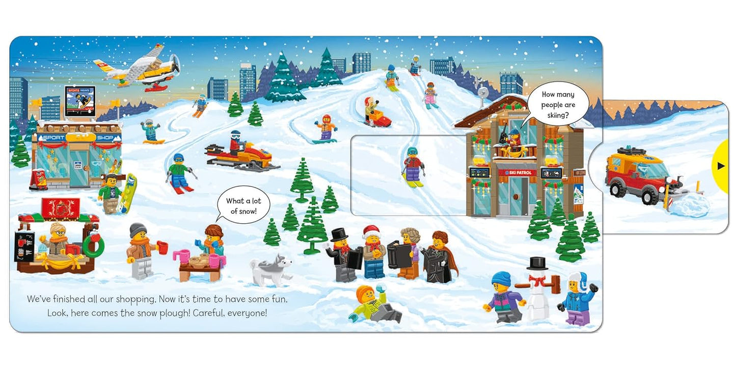 LEGO City Merry Christmas: A Push, Pull and Board book