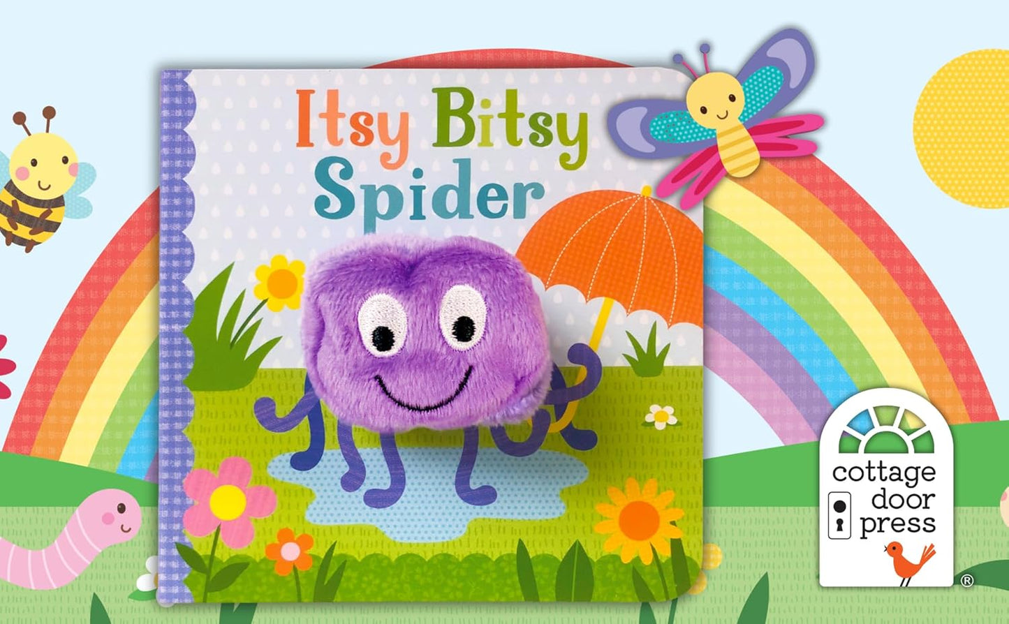 Itsy Bitsy Spider Finger-Puppet Book 小小蜘蛛手指偶書
