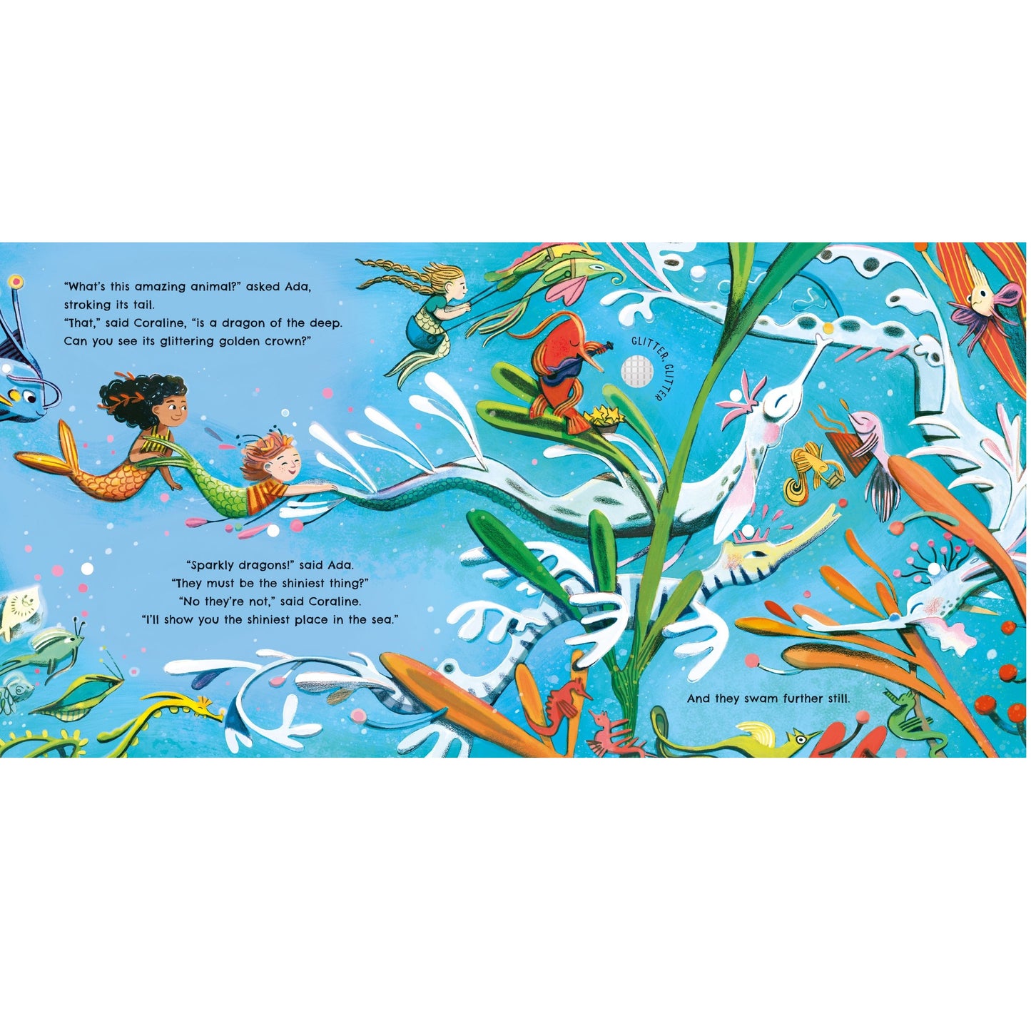 Usborne Lights and Sounds Mermaids Sound Book 美人魚發光與發聲書