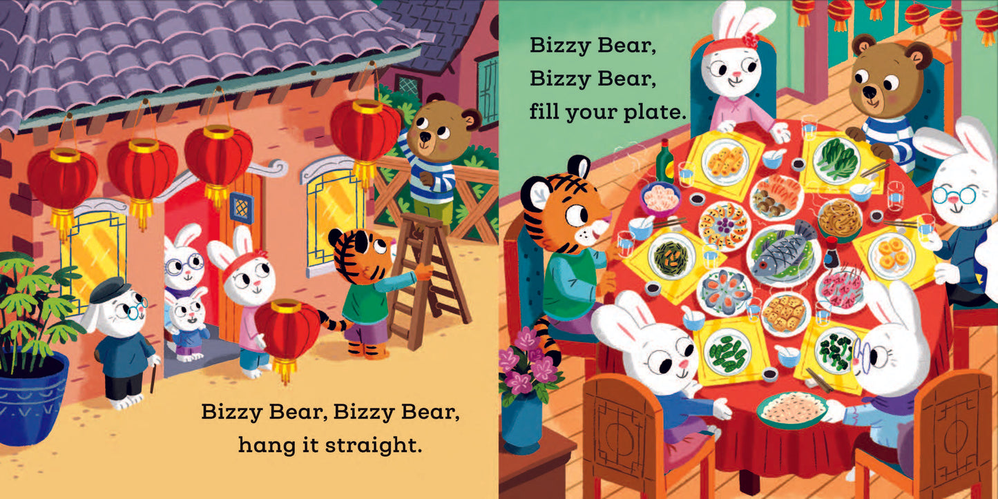 Bizzy Bear - Chinese New Year Board Book with QR code Audio