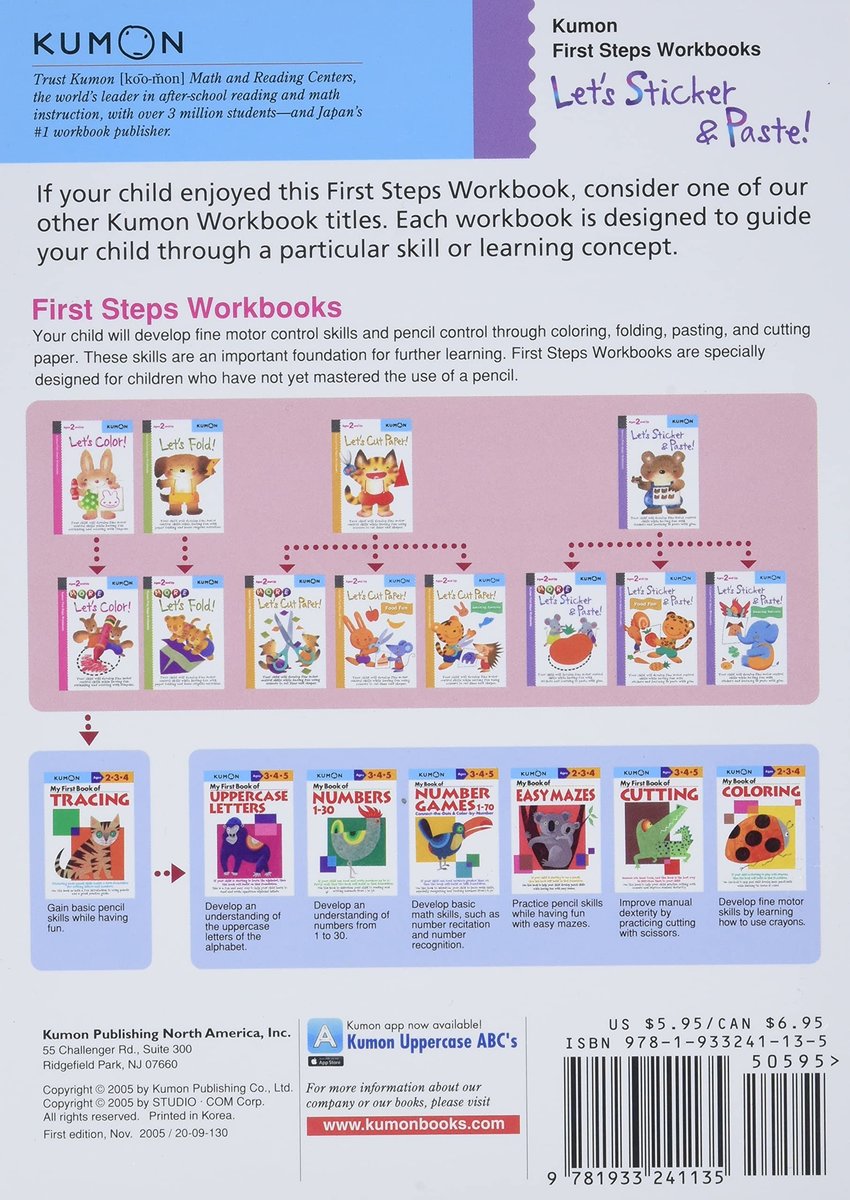 Kumon Let's Sticker & Paste! Let's Sticker & Paste!