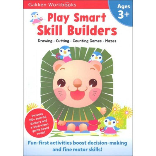 Gakken Play Smart Skill Builders Age 3+ 學研練習冊 邏輯 3歲+