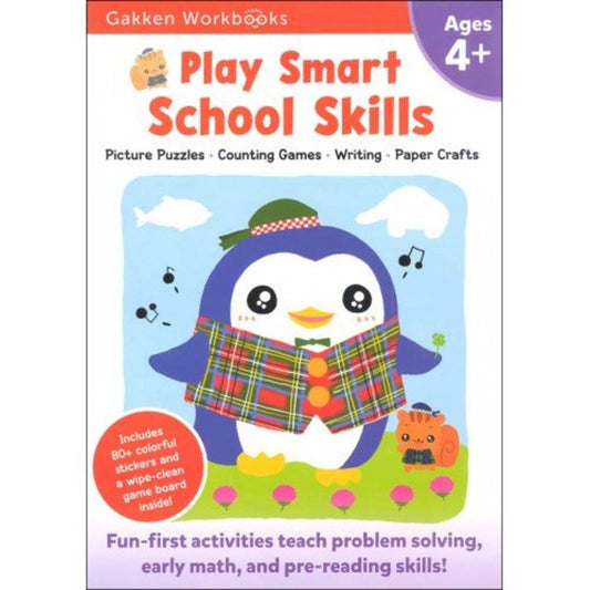 Gakken Play Smart School Skills Age 4+ 學研練習冊 學前準備 4歲+