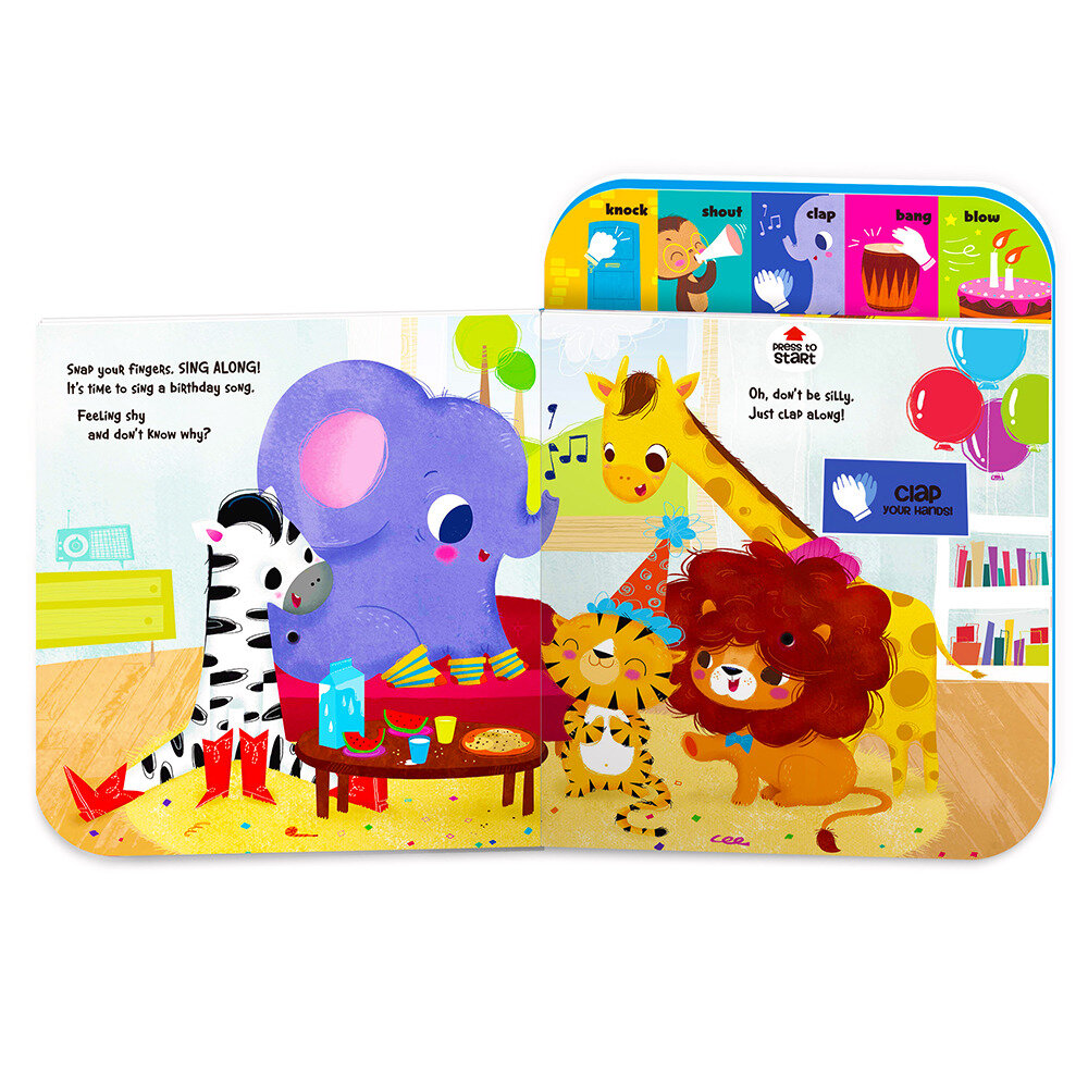 Tiger's Big Day Wonder Maker Sound and Light Book Tiger's Big Day 聲光互動英文故事