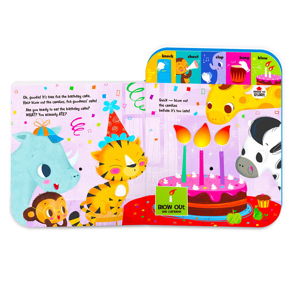 Tiger's Big Day Wonder Maker Sound and Light Book Tiger's Big Day 聲光互動英文故事