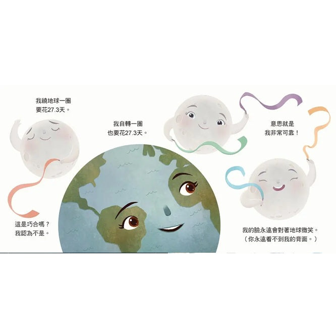 閃耀夜空的月亮: 地球的好朋友