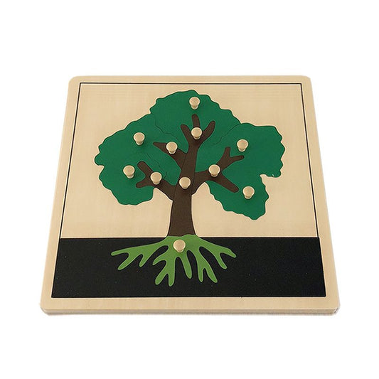Kindermatic Montessori Tree Puzzle 蒙特梭利 樹拼圖嵌板
