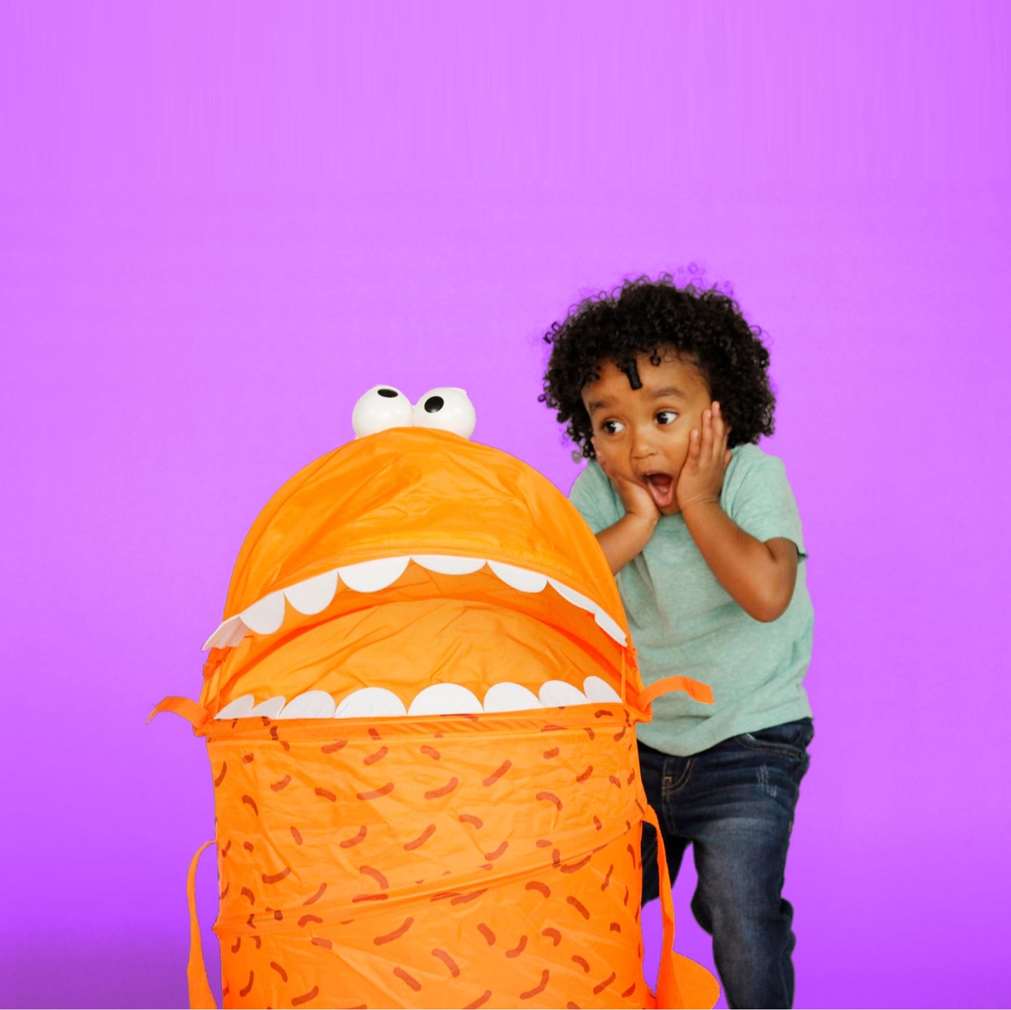 Giant POP-UP Pancake Monster Hilarious Interactive Tactile Game 巨型煎餅怪獸搞笑互動觸覺遊戲