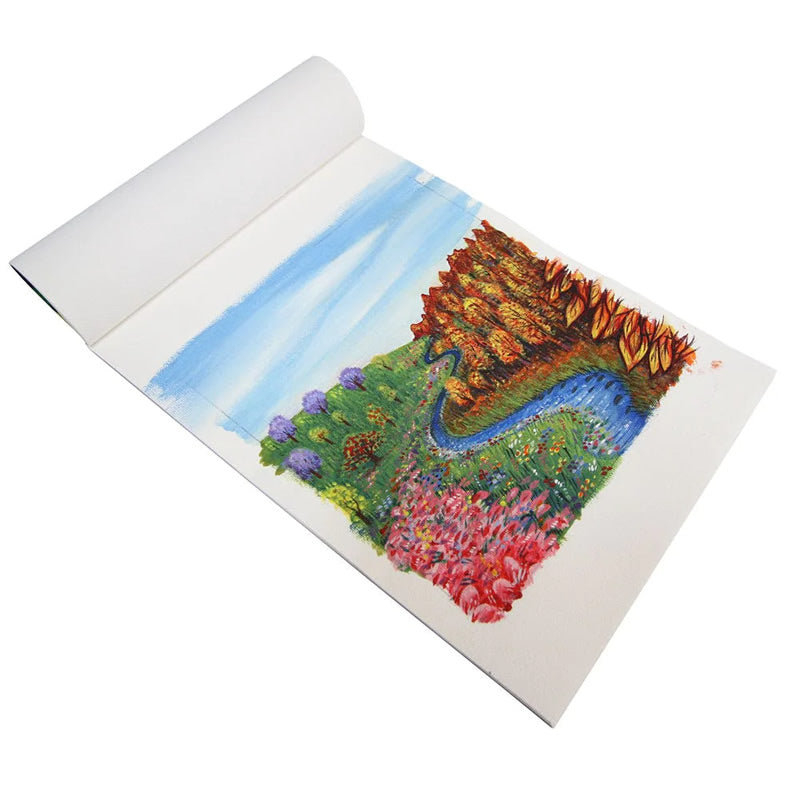 Mont Marte Canvas Pad Signature 280gsm (10 sheets) 多用途寫生畫布本 280gsm (10頁)