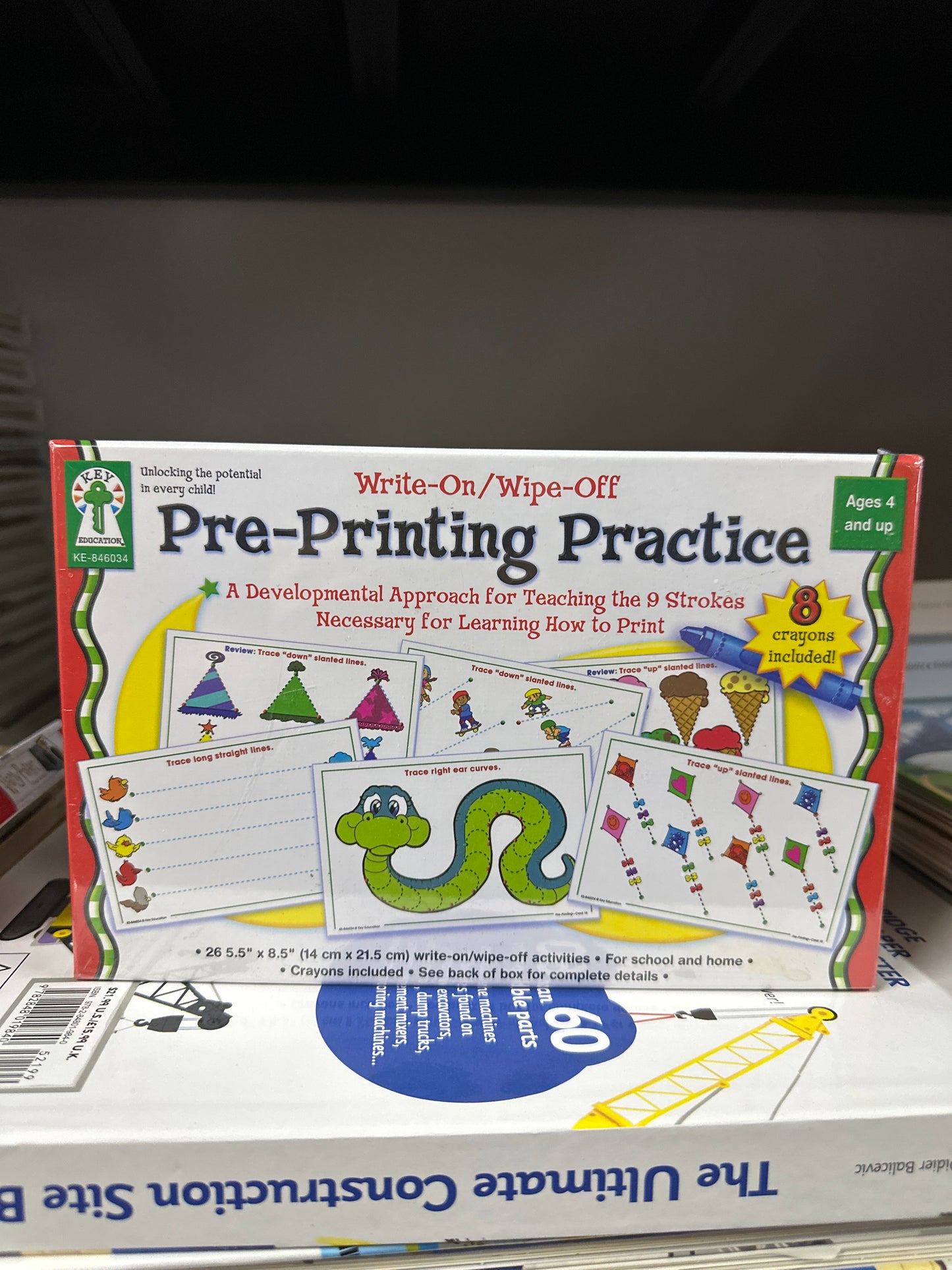Write on / Wipe Off Pre-Printing Practice