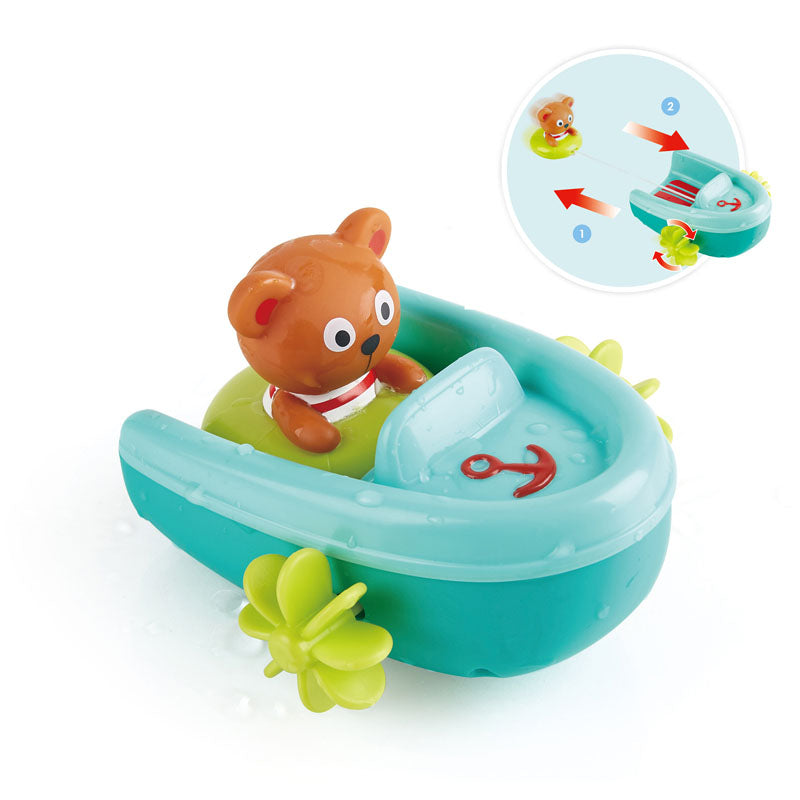 Hape Tubing Pull-back Boat