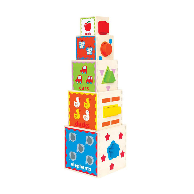 Hape Pyramid of Play 套盒