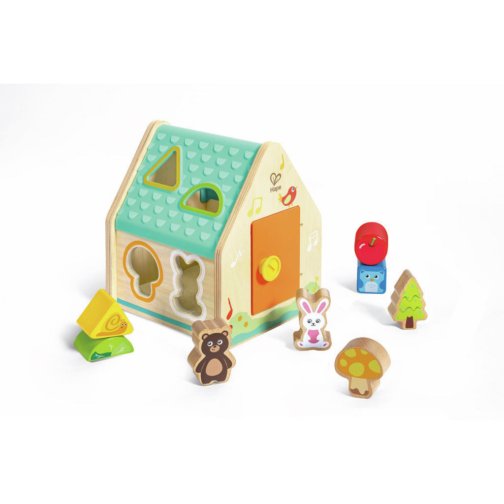 Hape Critter House Shape Sorter 動物形狀分類屋