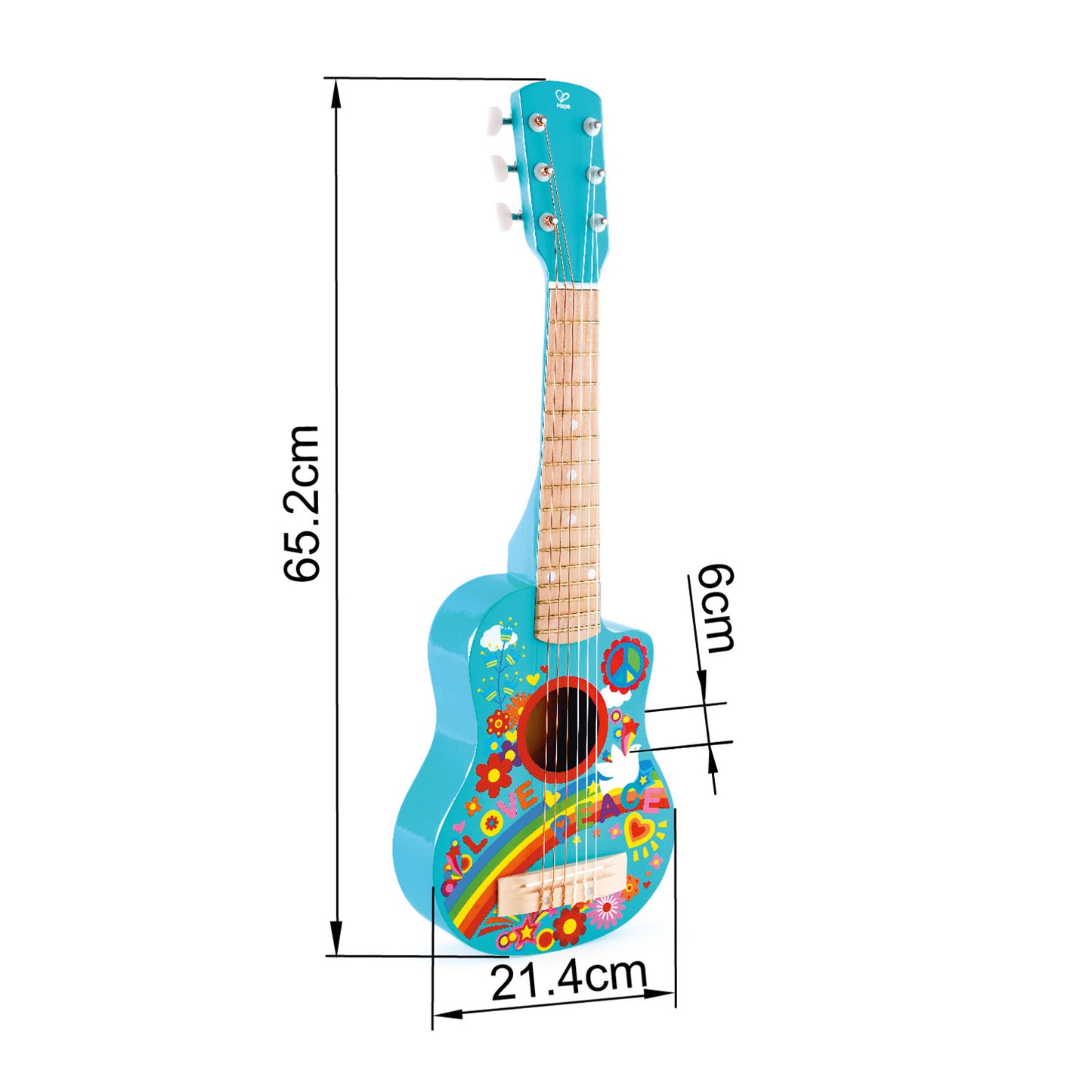 Hape Flower Power Guitar 花動力吉他