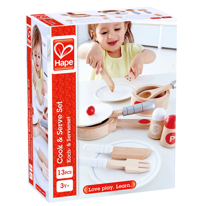 Hape Cook & Serve Set 北歐風美食家廚具