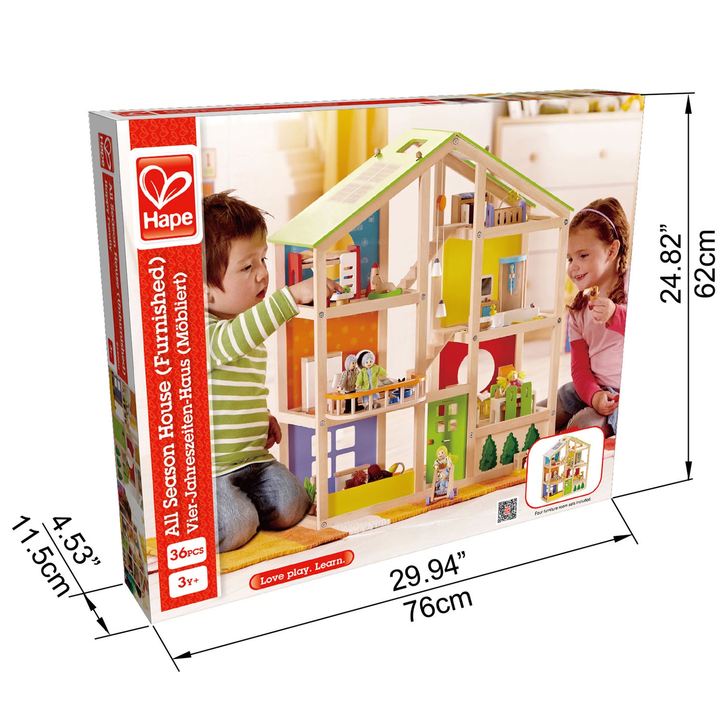 Hape All Season House -furnished  我的四季小屋（含傢俱）